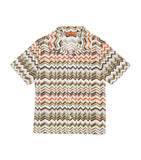Missoni Kids cotton zigzag print shirt 4-14 years, imported from the UK