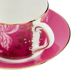 Wedgwood Wonderlust Pink Tonquin Teacup and Saucer