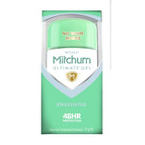 Mitchum Ultimate Gel Unscented Roll On Deodorant 57g