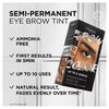 L'Oréal Paris Brow Color Semi-Permanent Tint 1.0 Black, imported from the UK