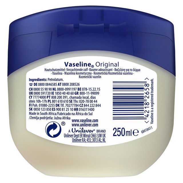 Vaseline Original Pure Petroleum Jelly 250ml GOODS M&S