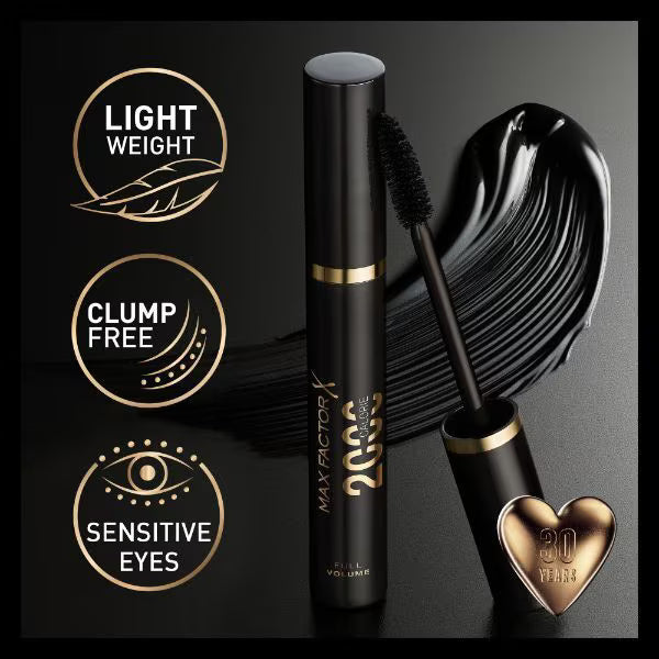 Max Factor 2000 Calorie Mascara Black Brown, imported from the UK