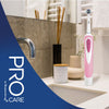 Superdrug ProCare rechargeable electric toothbrush pink (British brand)