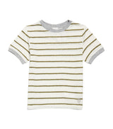 Eleventy Kids Cotton Stripe T-Shirt (2-16 Years)