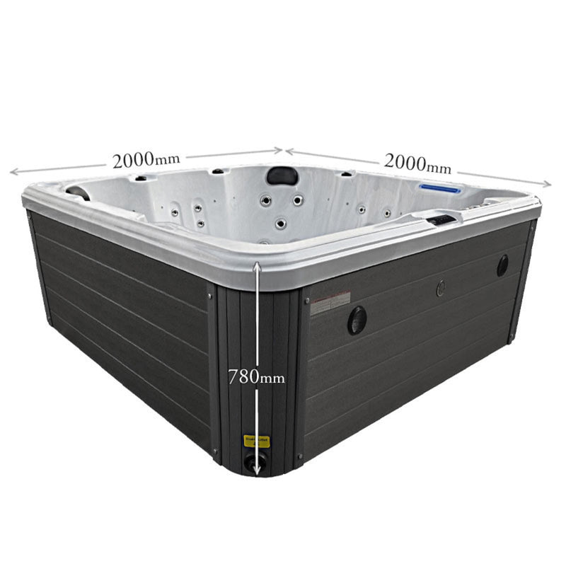 Blue Whale Spa Olive Bay 6 person hot tub - British product