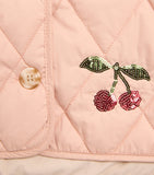 KONGES SLOJD Sequin Flora jacket for children aged 9 months to 10 years, UK version
