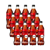 Coca Cola Zero Sugar Cola 12 x 500ml Multipack