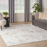 Nourison Glitz Multi Rug Geometric Area Rug