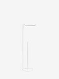 White wire toilet roll stand (British brand)