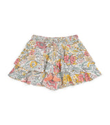Poupette St Barth Kids Thalia Tiered Printed Shorts 4-12 Years