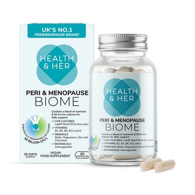 Health Her Biome Perimenopause Supplement 60 Capsules