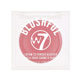 W7 Blushful Cream To Powder Blusher Sassy 6g