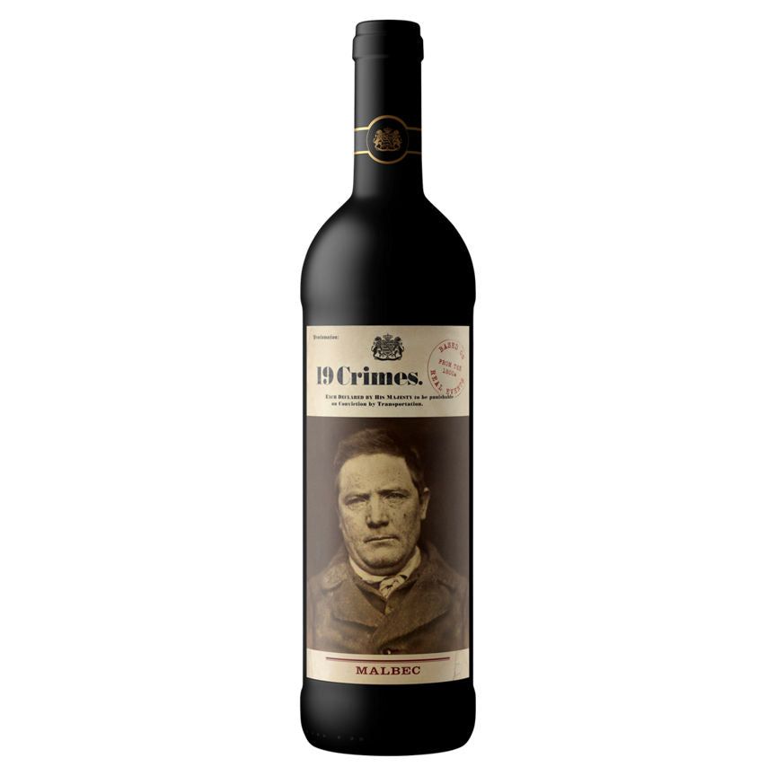 19 Crimes Malbec 750ml - McGrocer