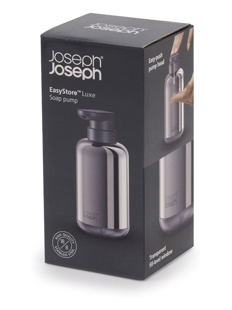 Joseph Joseph EasyStore Luxe soap pump stainless steel 300ml, UK version