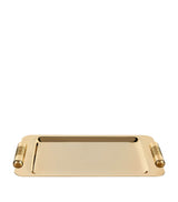 ZODIAC Cylinder Gold-Plated Tray
