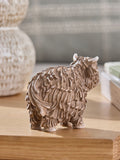 Natural Mini Hamish The Highland Cow Ornament
