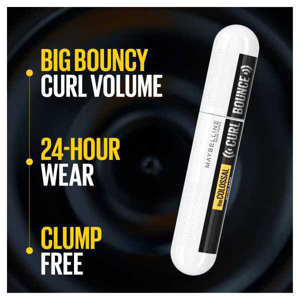 Maybelline Colossal Curl Bounce After Dark Mascara, imported from the UK