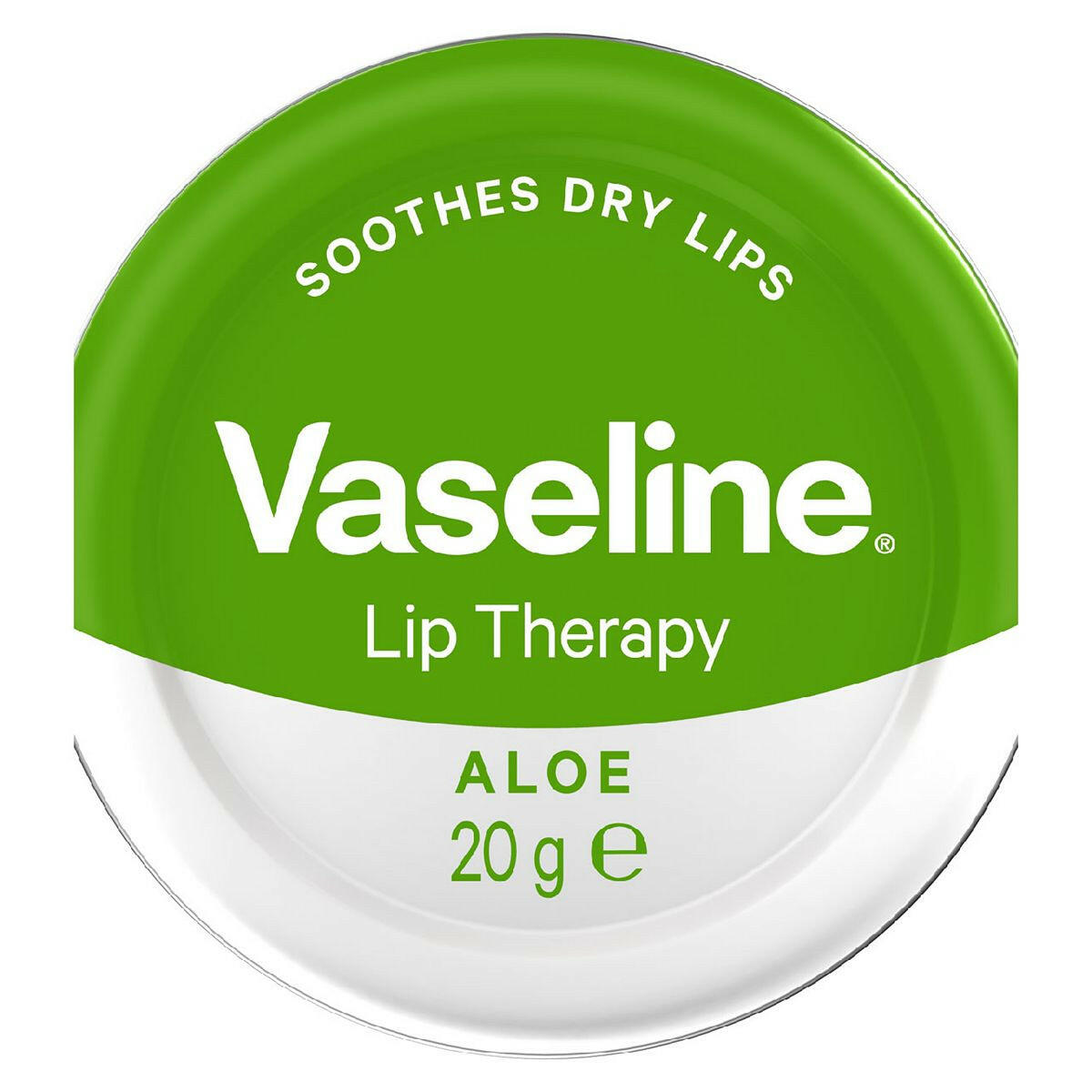 Vaseline Lip Therapy Aloe Vera Lip Tin 20g face & body skincare Boots