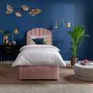 Silentnight Single Divan Bed Set Pink (British brand)