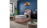 Silentnight Middleton Single Memory Divan Bed Set in Pink