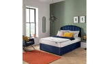 Silentnight Middleton Double Comfort Divan Bed Blue Divan Bed Set