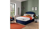 Silentnight Double Divan Bed Set Blue (British brand)