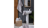 Habitat Cotton Supersoft Silver Towel Bale 4 Piece, UK version