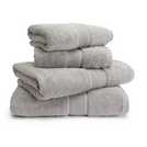 Habitat Cotton Supersoft Silver Towel Bale 4 Piece, UK version