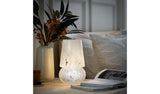 Habitat Rahnn Confetti Glass Table Lamp White