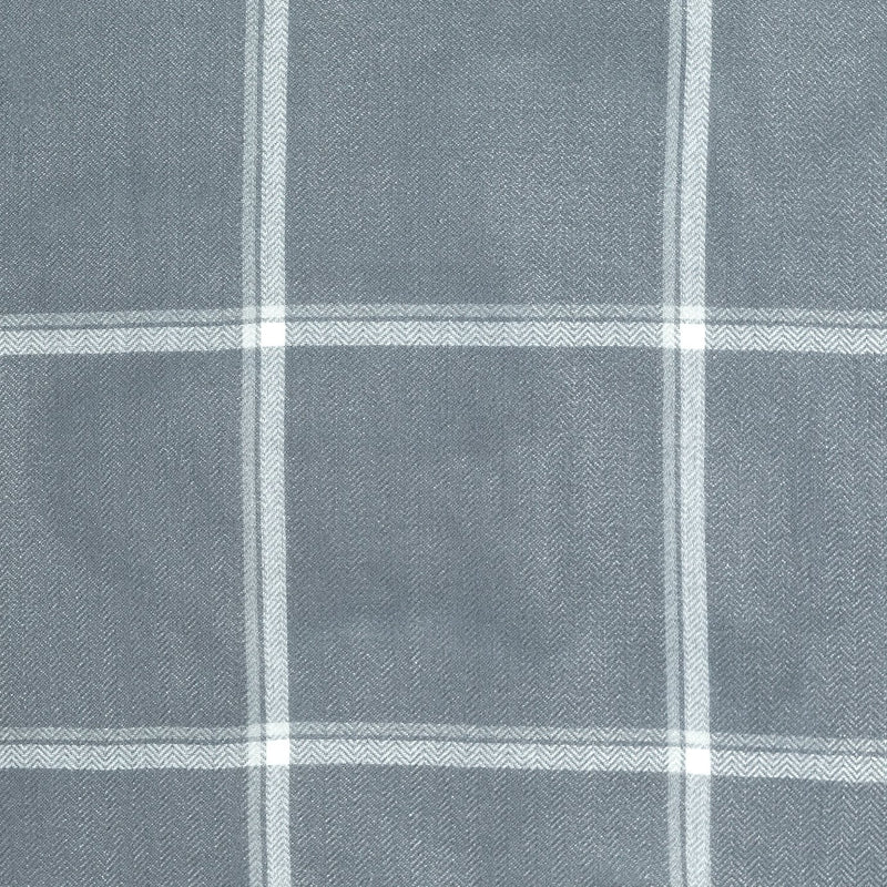 Habitat Square Check Fully Lined Eyelet Curtains - Grey