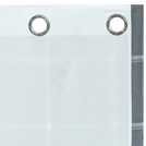 Habitat Square Check Fully Lined Eyelet Curtains - Grey