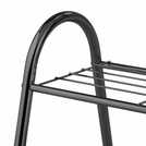 Habitat Boutique 2 Tier Black Shoe Rack, UK version