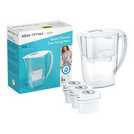 Aqua Optima Oria Water Filter Jug with 3 Filter Cartridge