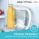 Aqua Optima Oria Water Filter Jug with 3 Filter Cartridge