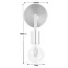 Argos Home Rayner Plug in Wall Light - Brass