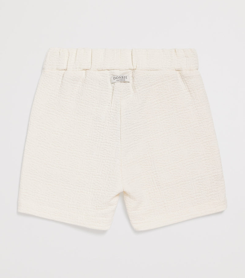 Donsje embroidered palm tree shorts for ages 0 months to 4 years - British product
