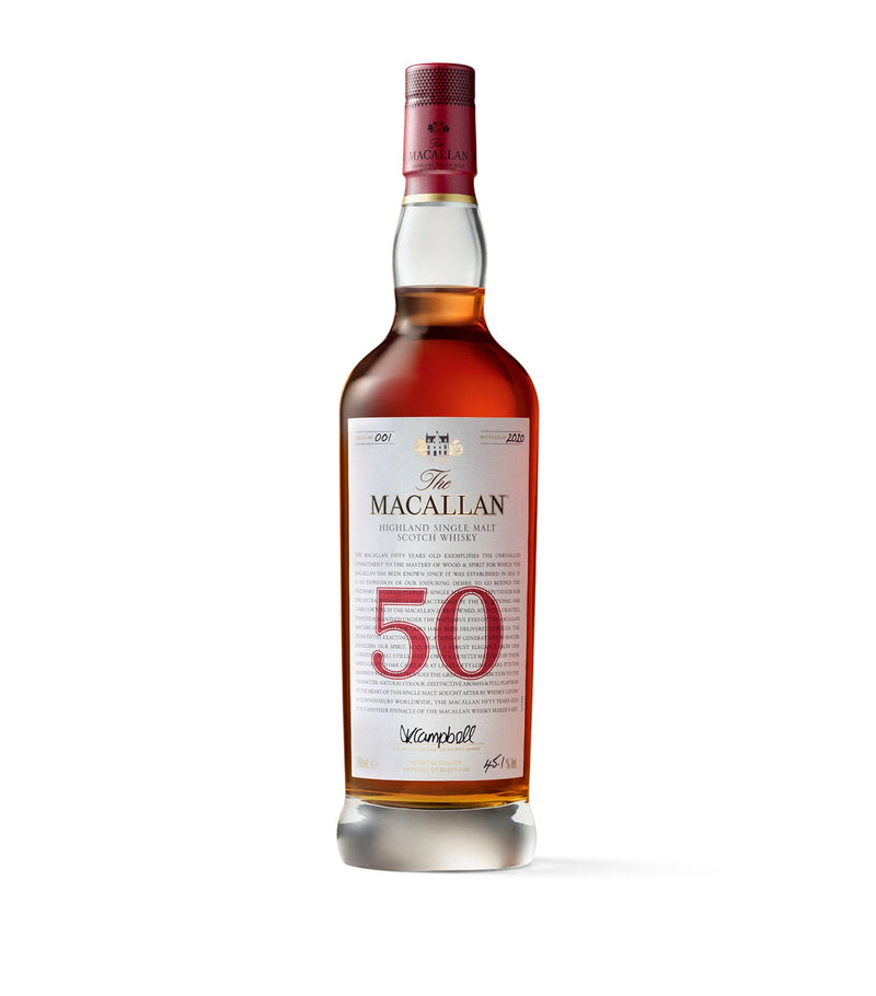 The Macallan The Red Collection 50-Year-Old Single Malt Scotch Whisky (70cl)