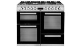 Beko KDVF100X Dual Fuel Range Cooker Stainless Steel 100cm