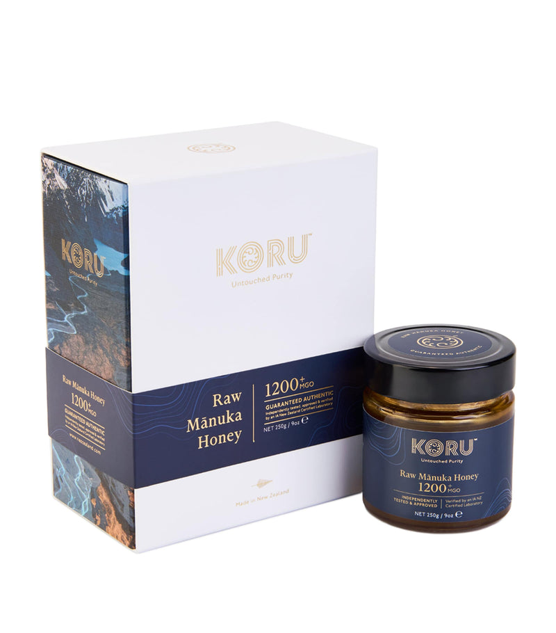 Koru 1200+ MGO Manuka honey 250g, UK version