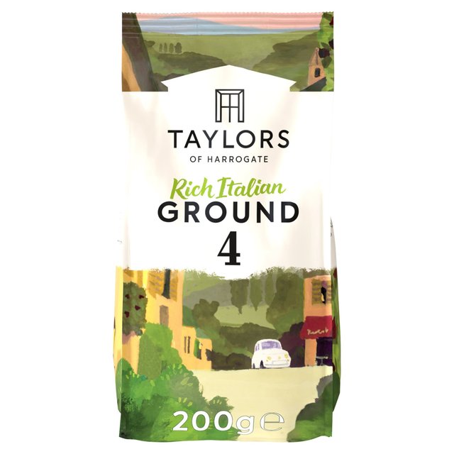 Taylors Rich Italian Dark Roast Ground Coffee 200g GOODS M&S