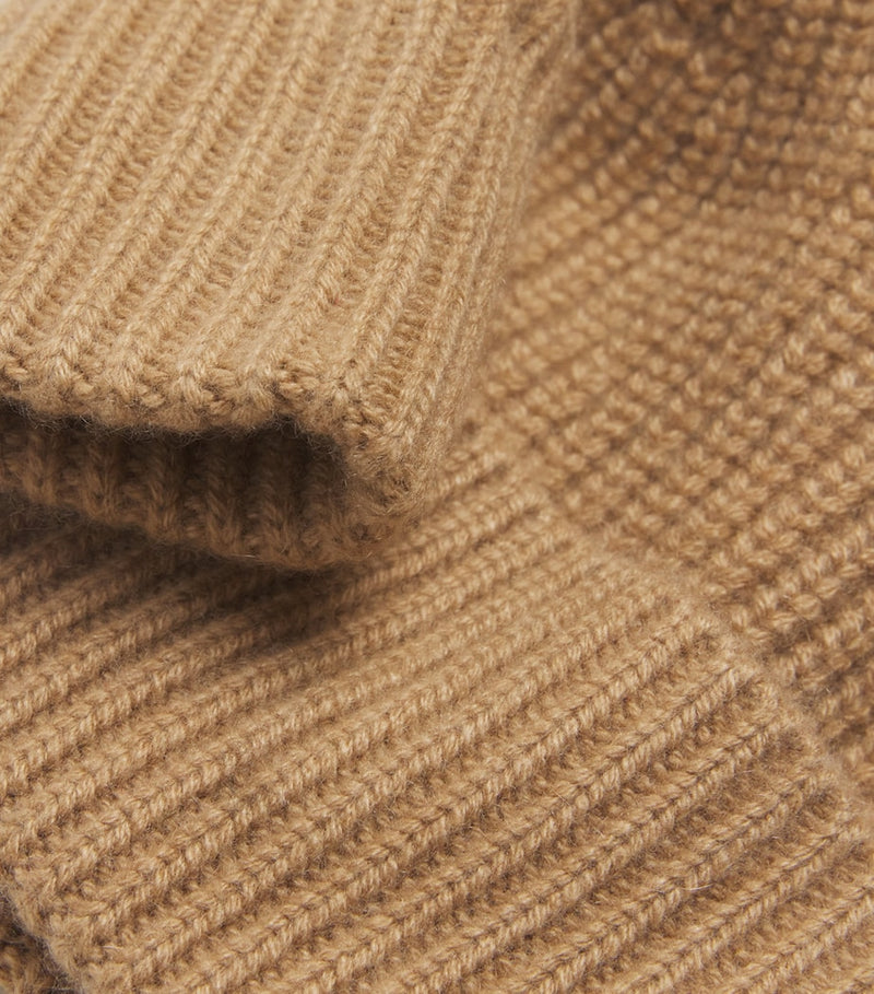 Yves Salomon Enfant Cashmere Pom-Pom Beanie (British brand)