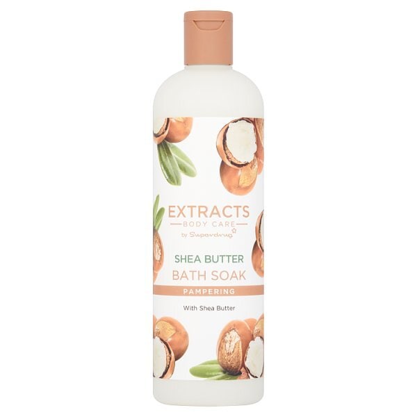 Superdrug Extracts Shea Bath Soak 500ml GOODS Superdrug