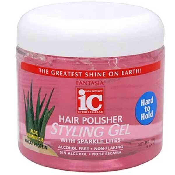 Fantasia IC hard to hold styling gel with sparkle lites - British product