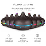 WellbeingMe Aroma Diffuser & Essential Oil Trio Bundle (LW) GOODS Superdrug