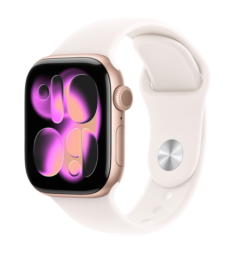 Apple smartwatch Rose Gold Aluminium Blush Sport Band 42mm Small/Medium - British product