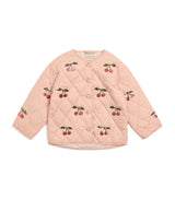 KONGES SLOJD Sequin-Embellished Flora Quilted Jacket (9 Months-10 Years)