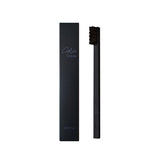 Apriori Midnight Black medium bristle toothbrush - British product
