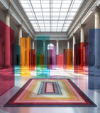 The Rug Company Prisma geometric rug 3.05m x 2.44m (British brand)
