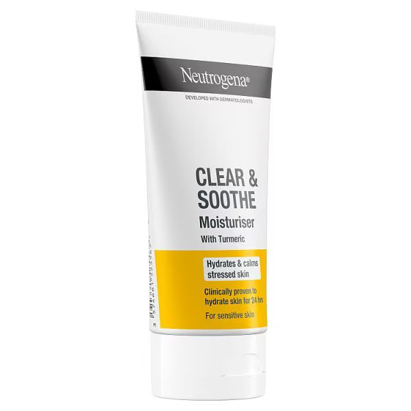 Neutrogena Clear and Soothe moisturiser 75ml, imported from the UK