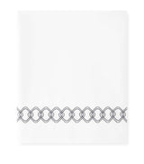 Amalia Cotton Ornato King Flat Sheet 275cm x 275cm